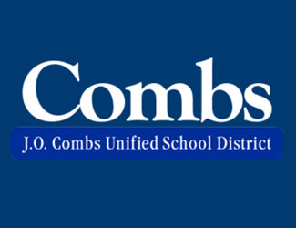 Combs in large text on top of J.O. Combs Unified School District
