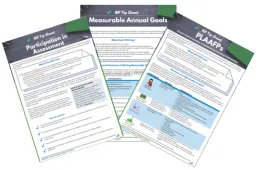 IEP Tip Sheets