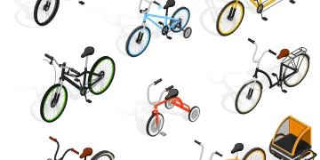 Different types of bicycles