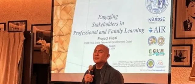 Jerry Diaz Presenting in CNMI
