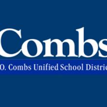 Combs in large text on top of J.O. Combs Unified School District