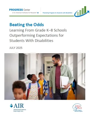 Cover of Beating the Odds report